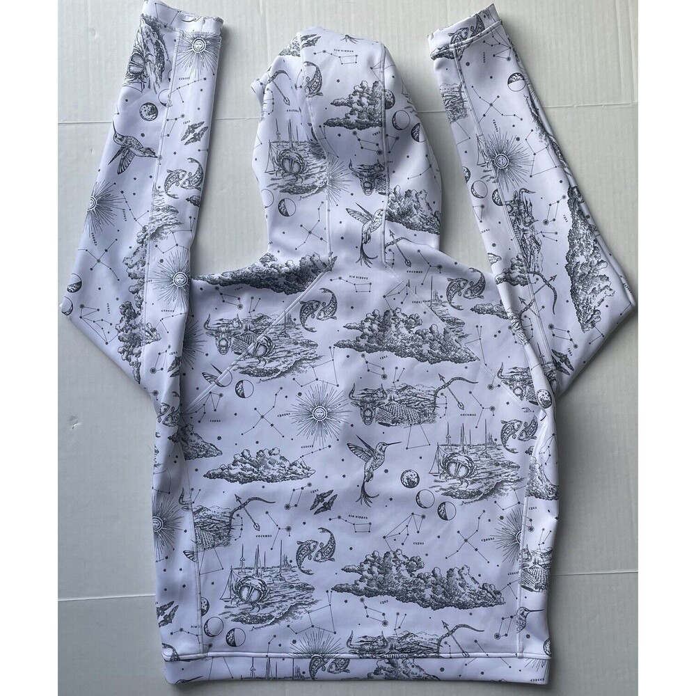 Greyson White and Black Graphic Hoodie - Picture 3 of 16